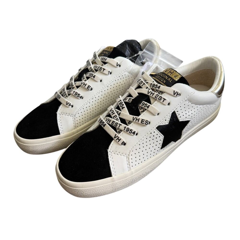 Vintage Havana Gadol Star Perforated Sneakers Women's Size 6.5 New In Box
